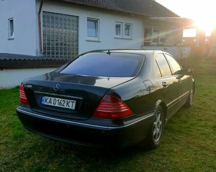 Чорний Мерседес С Клас, об'ємом двигуна 5 л та пробігом 250 тис. км за 3500 $, фото 8 на Automoto.ua