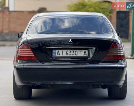 Черный Мерседес С Класс, объемом двигателя 3.2 л и пробегом 340 тыс. км за 5950 $, фото 9 на Automoto.ua