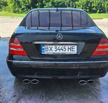 Черный Мерседес С Класс, объемом двигателя 4.3 л и пробегом 497 тыс. км за 4000 $, фото 5 на Automoto.ua