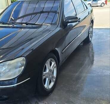 Черный Мерседес С Класс, объемом двигателя 4.3 л и пробегом 497 тыс. км за 4000 $, фото 6 на Automoto.ua