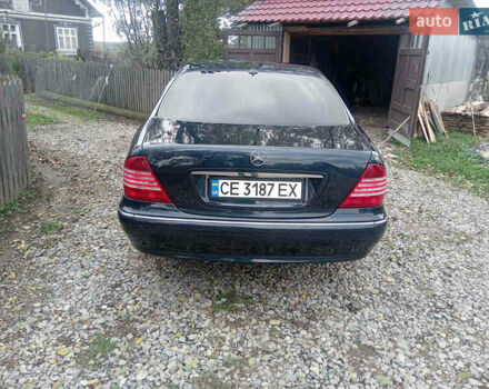 Черный Мерседес С Класс, объемом двигателя 3.2 л и пробегом 325 тыс. км за 4500 $, фото 2 на Automoto.ua