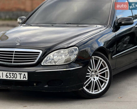 Черный Мерседес С Класс, объемом двигателя 3.2 л и пробегом 340 тыс. км за 5950 $, фото 1 на Automoto.ua