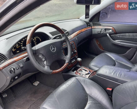 Черный Мерседес С Класс, объемом двигателя 4.97 л и пробегом 300 тыс. км за 3550 $, фото 12 на Automoto.ua