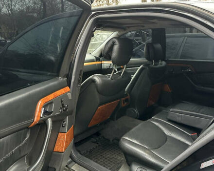 Чорний Мерседес С Клас, об'ємом двигуна 6 л та пробігом 250 тис. км за 4800 $, фото 8 на Automoto.ua