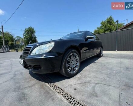Черный Мерседес С Класс, объемом двигателя 3.2 л и пробегом 545 тыс. км за 9250 $, фото 4 на Automoto.ua