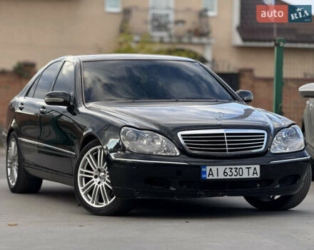 Черный Мерседес С Класс, объемом двигателя 3.2 л и пробегом 340 тыс. км за 5950 $, фото 3 на Automoto.ua