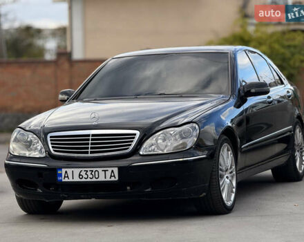 Черный Мерседес С Класс, объемом двигателя 3.2 л и пробегом 340 тыс. км за 5950 $, фото 2 на Automoto.ua