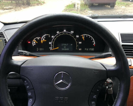 Черный Мерседес С Класс, объемом двигателя 4.3 л и пробегом 341 тыс. км за 5000 $, фото 10 на Automoto.ua