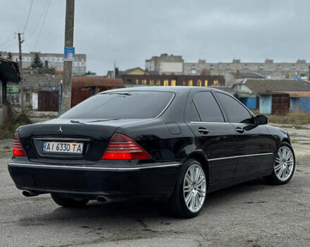 Черный Мерседес С Класс, объемом двигателя 3.2 л и пробегом 520 тыс. км за 6900 $, фото 2 на Automoto.ua