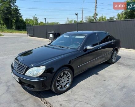 Черный Мерседес С Класс, объемом двигателя 3.2 л и пробегом 545 тыс. км за 9250 $, фото 3 на Automoto.ua