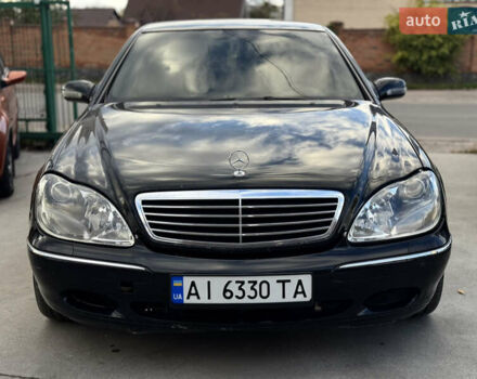 Черный Мерседес С Класс, объемом двигателя 3.2 л и пробегом 340 тыс. км за 5950 $, фото 6 на Automoto.ua