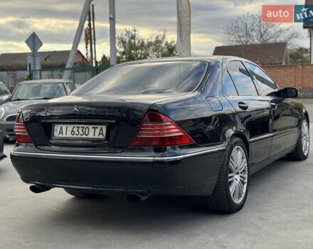 Черный Мерседес С Класс, объемом двигателя 3.2 л и пробегом 340 тыс. км за 5950 $, фото 8 на Automoto.ua