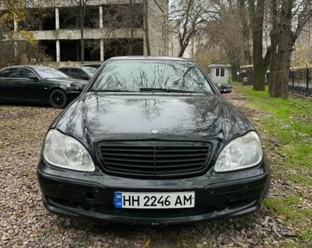 Чорний Мерседес С Клас, об'ємом двигуна 6 л та пробігом 250 тис. км за 4800 $, фото 2 на Automoto.ua