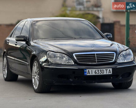 Черный Мерседес С Класс, объемом двигателя 3.2 л и пробегом 340 тыс. км за 5950 $, фото 5 на Automoto.ua