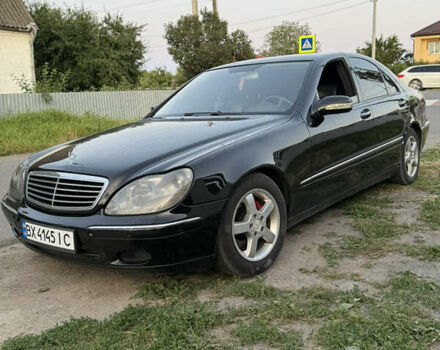 Черный Мерседес С Класс, объемом двигателя 3.2 л и пробегом 485 тыс. км за 4800 $, фото 1 на Automoto.ua