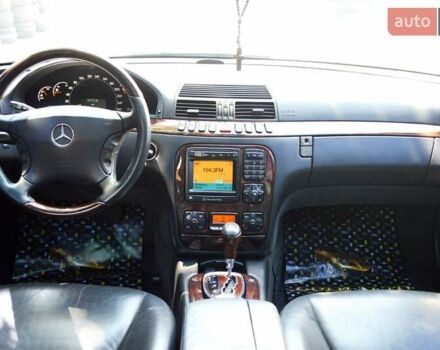 Черный Мерседес С Класс, объемом двигателя 5 л и пробегом 230 тыс. км за 5999 $, фото 17 на Automoto.ua