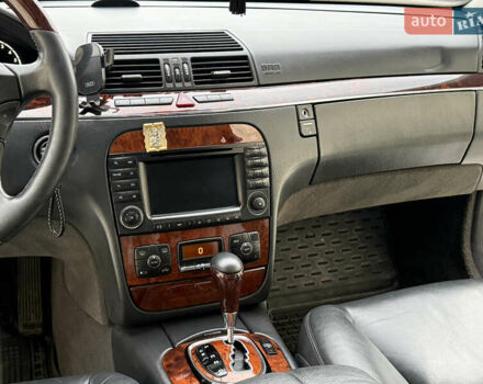 Чорний Мерседес С Клас, об'ємом двигуна 5 л та пробігом 280 тис. км за 7777 $, фото 14 на Automoto.ua