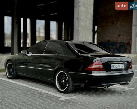 Чорний Мерседес С Клас, об'ємом двигуна 5 л та пробігом 280 тис. км за 7777 $, фото 11 на Automoto.ua