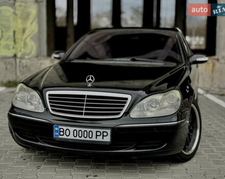 Чорний Мерседес С Клас, об'ємом двигуна 5 л та пробігом 280 тис. км за 7777 $, фото 4 на Automoto.ua