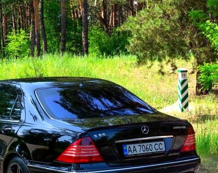 Черный Мерседес С Класс, объемом двигателя 5 л и пробегом 270 тыс. км за 7500 $, фото 8 на Automoto.ua