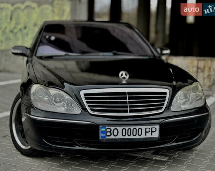 Чорний Мерседес С Клас, об'ємом двигуна 5 л та пробігом 280 тис. км за 7777 $, фото 6 на Automoto.ua