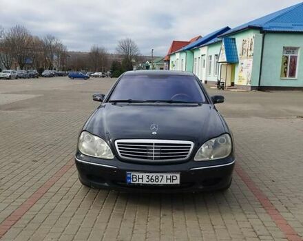 Чорний Мерседес С Клас, об'ємом двигуна 5.79 л та пробігом 320 тис. км за 4800 $, фото 4 на Automoto.ua