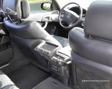 Черный Мерседес С Класс, объемом двигателя 5 л и пробегом 432 тыс. км за 8800 $, фото 12 на Automoto.ua