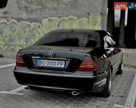 Чорний Мерседес С Клас, об'ємом двигуна 5 л та пробігом 280 тис. км за 7777 $, фото 9 на Automoto.ua