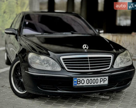Чорний Мерседес С Клас, об'ємом двигуна 5 л та пробігом 280 тис. км за 7777 $, фото 3 на Automoto.ua