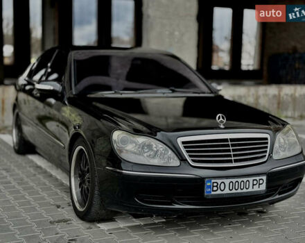 Чорний Мерседес С Клас, об'ємом двигуна 5 л та пробігом 280 тис. км за 7777 $, фото 5 на Automoto.ua