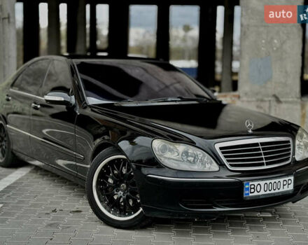 Чорний Мерседес С Клас, об'ємом двигуна 5 л та пробігом 280 тис. км за 7777 $, фото 2 на Automoto.ua