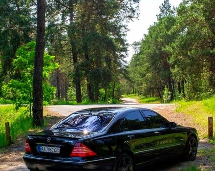 Черный Мерседес С Класс, объемом двигателя 5 л и пробегом 270 тыс. км за 7500 $, фото 3 на Automoto.ua