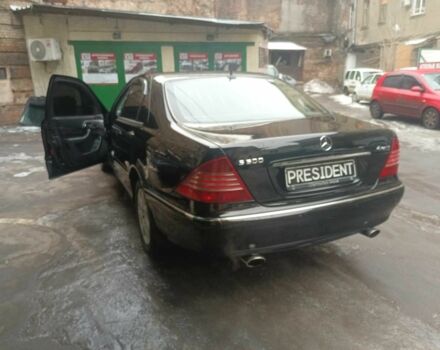 Черный Мерседес С Класс, объемом двигателя 5 л и пробегом 432 тыс. км за 8800 $, фото 7 на Automoto.ua