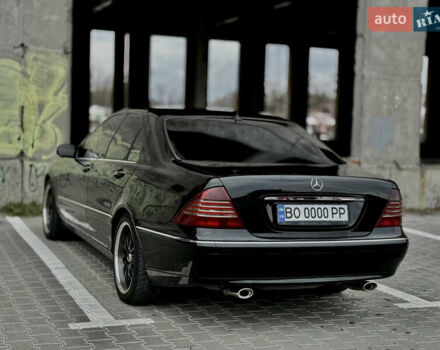 Чорний Мерседес С Клас, об'ємом двигуна 5 л та пробігом 280 тис. км за 7777 $, фото 8 на Automoto.ua