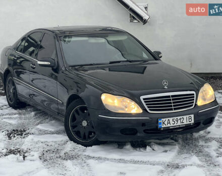 Чорний Мерседес С Клас, об'ємом двигуна 4 л та пробігом 372 тис. км за 3500 $, фото 11 на Automoto.ua