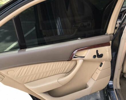 Чорний Мерседес С Клас, об'ємом двигуна 5 л та пробігом 360 тис. км за 7900 $, фото 24 на Automoto.ua