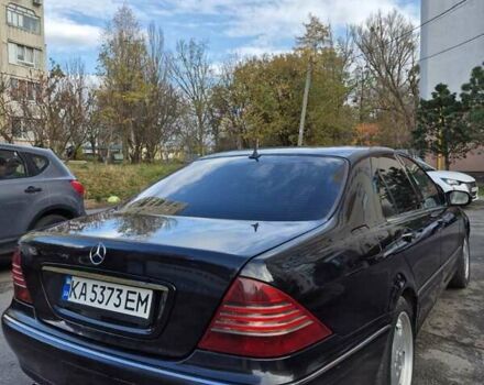 Черный Мерседес С Класс, объемом двигателя 3.2 л и пробегом 350 тыс. км за 6900 $, фото 2 на Automoto.ua