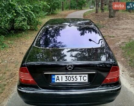 Чорний Мерседес С Клас, об'ємом двигуна 5 л та пробігом 450 тис. км за 7200 $, фото 7 на Automoto.ua