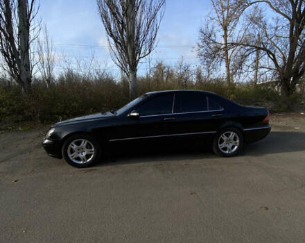 Черный Мерседес С Класс, объемом двигателя 3.22 л и пробегом 420 тыс. км за 6000 $, фото 9 на Automoto.ua