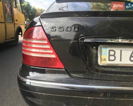 Черный Мерседес С Класс, объемом двигателя 5 л и пробегом 350 тыс. км за 4500 $, фото 4 на Automoto.ua
