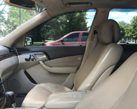 Чорний Мерседес С Клас, об'ємом двигуна 5 л та пробігом 360 тис. км за 7900 $, фото 26 на Automoto.ua