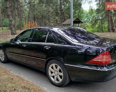 Чорний Мерседес С Клас, об'ємом двигуна 5 л та пробігом 450 тис. км за 7200 $, фото 1 на Automoto.ua