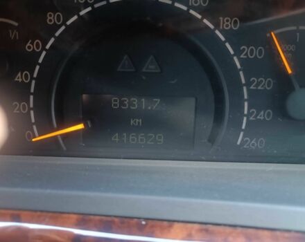 Чорний Мерседес С Клас, об'ємом двигуна 3.2 л та пробігом 416 тис. км за 7000 $, фото 9 на Automoto.ua