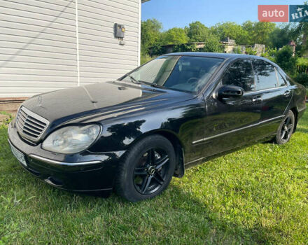 Мерседес С Класс 2003 в Снятине на Automoto.ua Черный Мерседес С Класс, объемом двигателя 3.22 л и пробегом 430 тыс. км за 7600 $, фото 4 на Automoto.ua