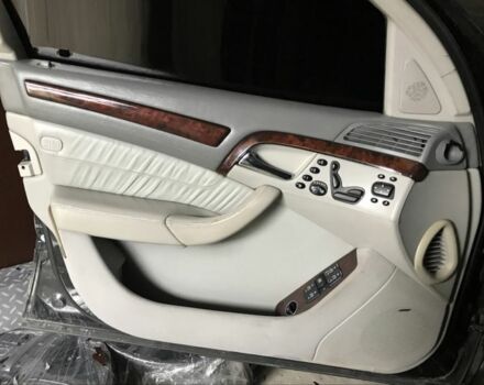 Чорний Мерседес С Клас, об'ємом двигуна 5 л та пробігом 350 тис. км за 4500 $, фото 5 на Automoto.ua