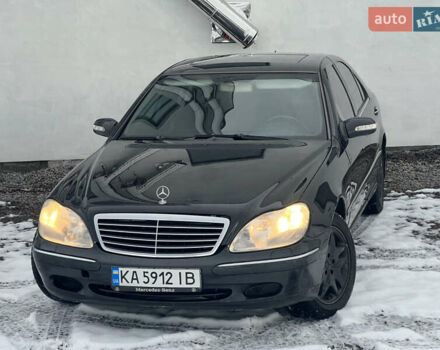 Чорний Мерседес С Клас, об'ємом двигуна 4 л та пробігом 372 тис. км за 3500 $, фото 3 на Automoto.ua