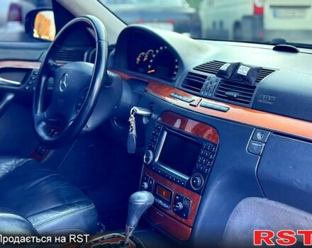 Черный Мерседес С Класс, объемом двигателя 5 л и пробегом 200 тыс. км за 4999 $, фото 6 на Automoto.ua