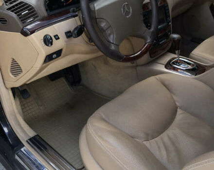 Чорний Мерседес С Клас, об'ємом двигуна 5 л та пробігом 360 тис. км за 7900 $, фото 27 на Automoto.ua