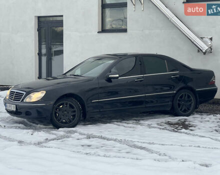 Чорний Мерседес С Клас, об'ємом двигуна 4 л та пробігом 372 тис. км за 3500 $, фото 5 на Automoto.ua