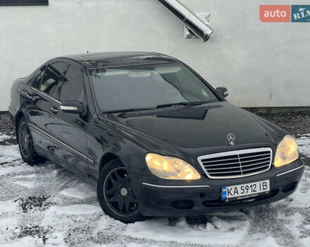 Чорний Мерседес С Клас, об'ємом двигуна 4 л та пробігом 372 тис. км за 3500 $, фото 10 на Automoto.ua